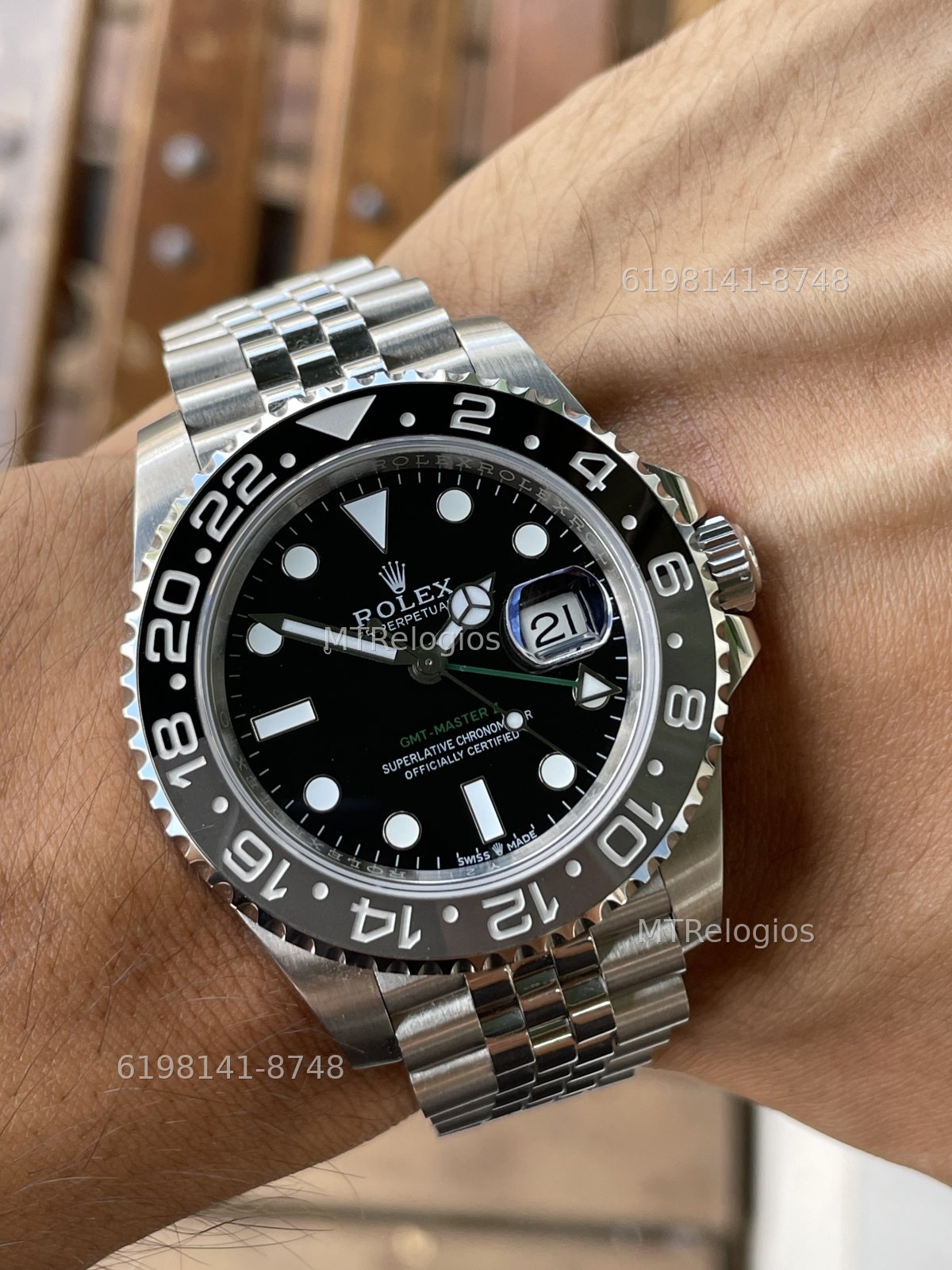 Rolex GMT Bruce Wayne
